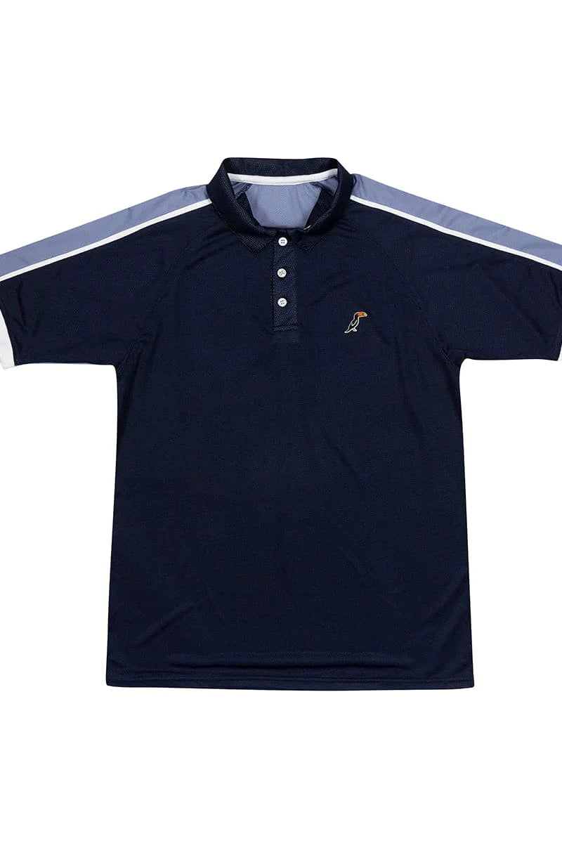 Polo Tucane contaste marino