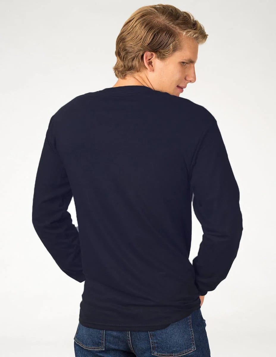 T-Shirt Tucane manga larga marino