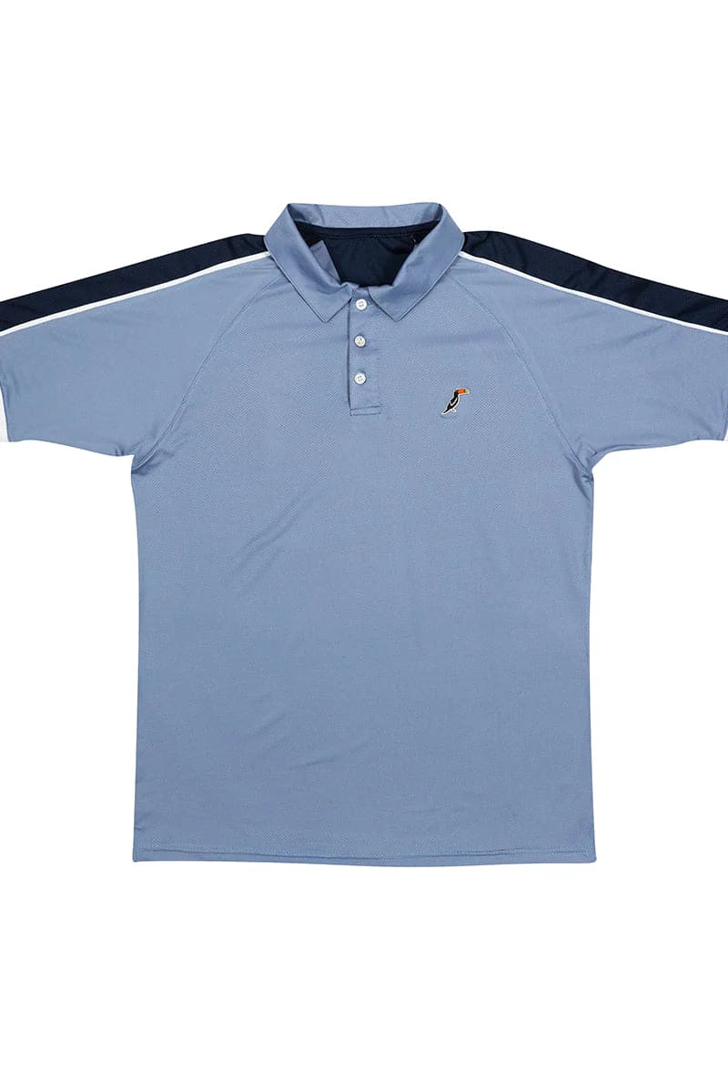 Polo Tucane contraste azul