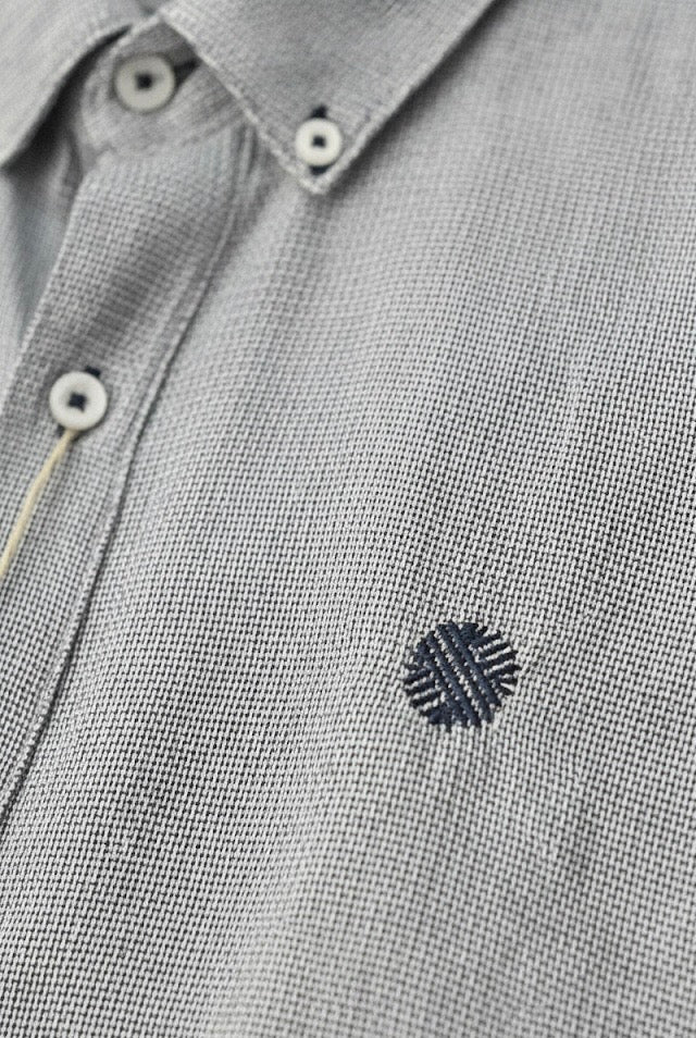 Camisa Mr Ortega manga larga Marino