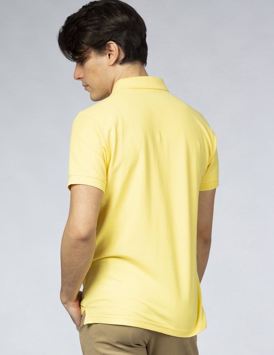 Polo Tucane lisa amarillo