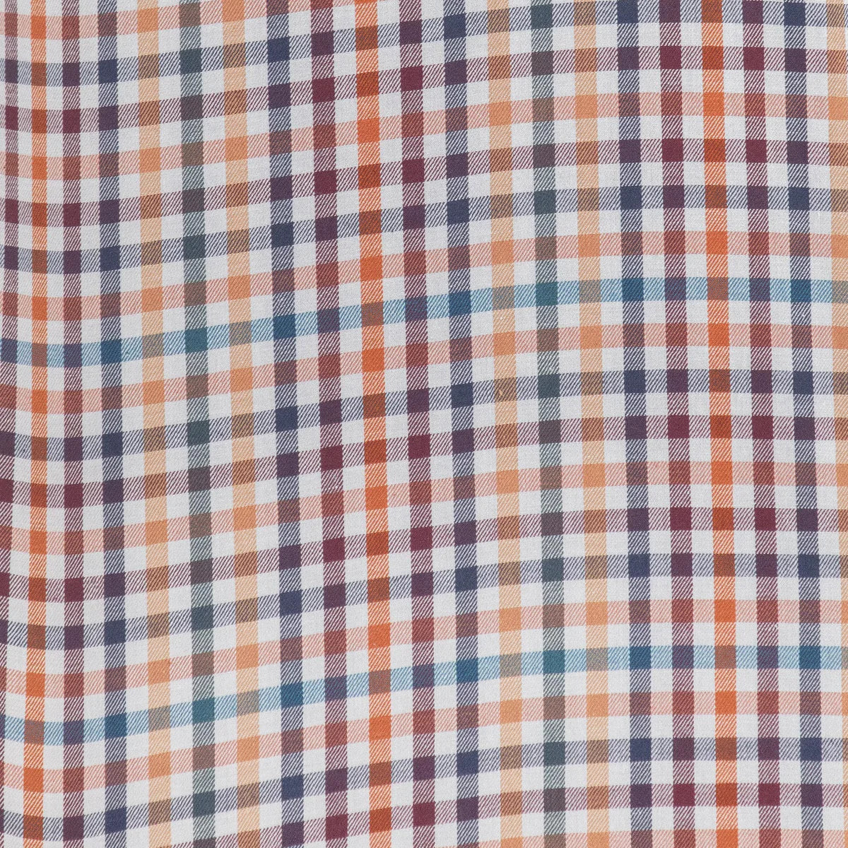 Camisa Dioro manga larga cuadros multicolor
