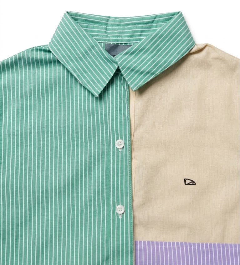 Camisa Tucane bloques verde