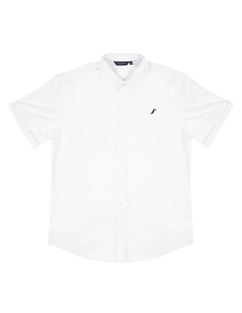 Camisa Tucane lisa blanco manga corta