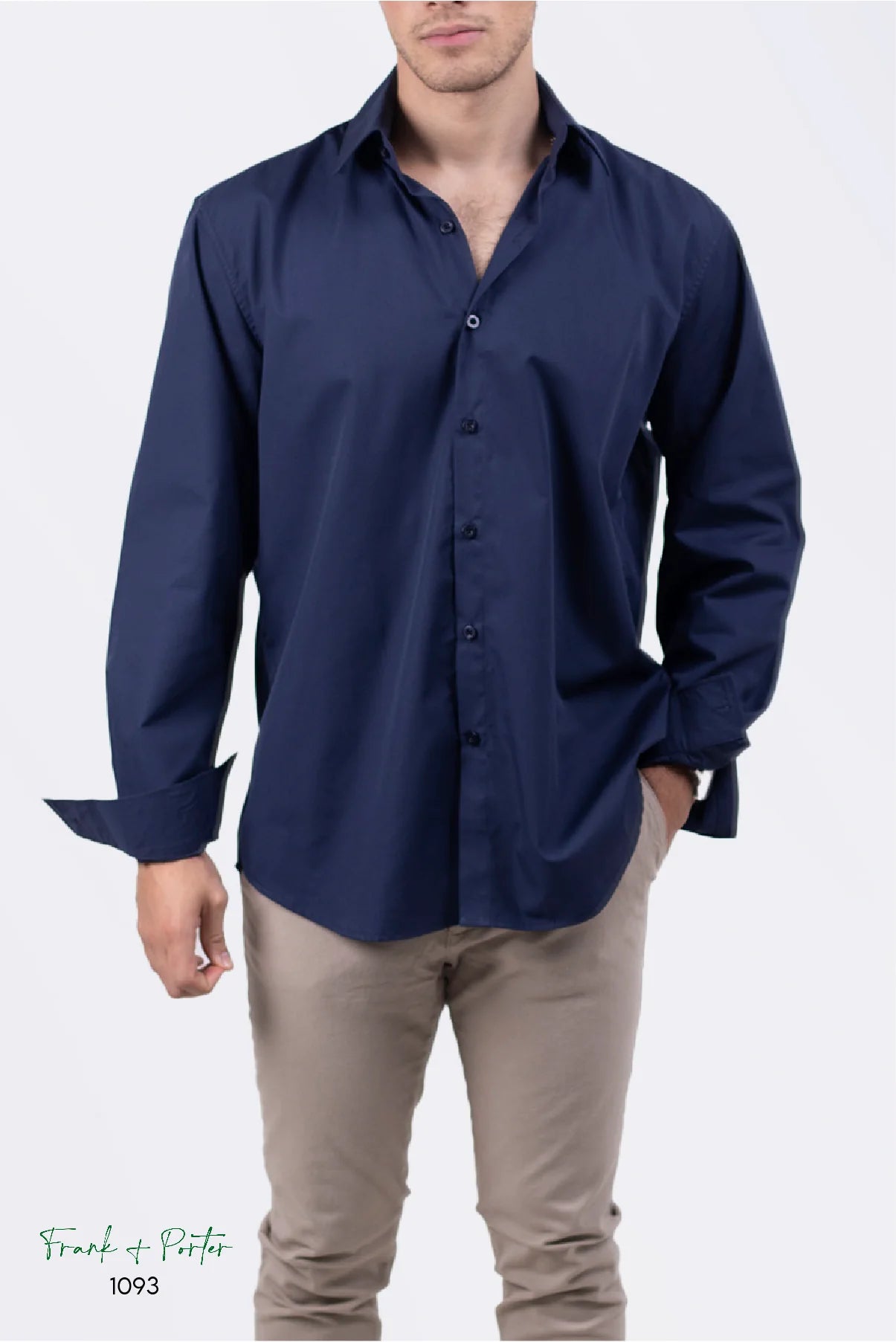 Camisa Frank Porter lisa marino
