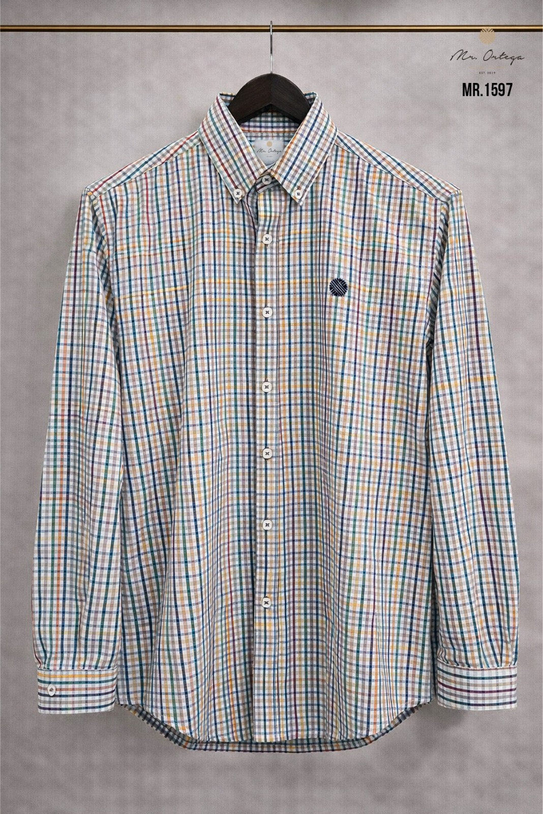 Camisa Mr Ortega 1597 verde