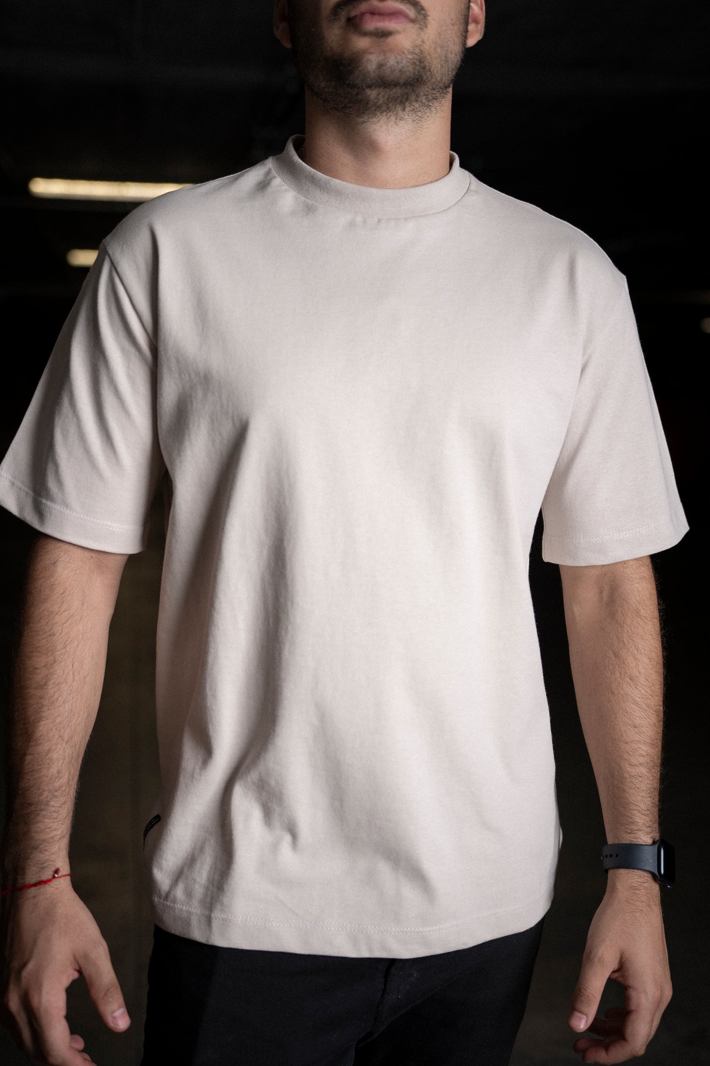 T-Shirt Fortrop oversize beige