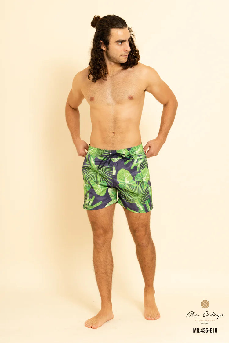 Traje de Baño Mr Ortega tropical marino