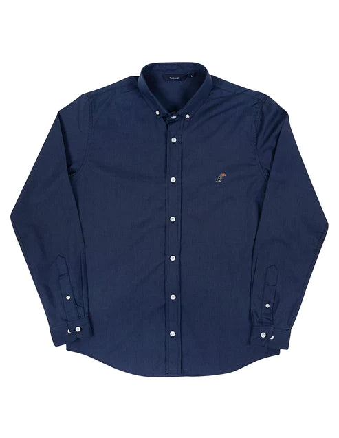 Camisa Tucane lisa marino