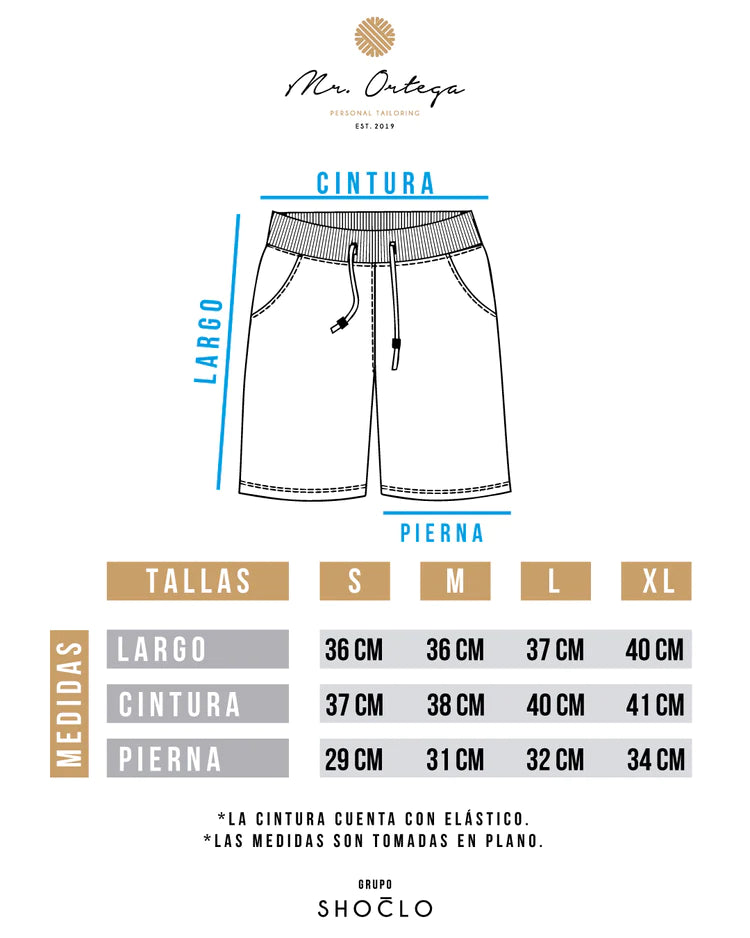 Traje de Baño Mr Ortega patchwork oro