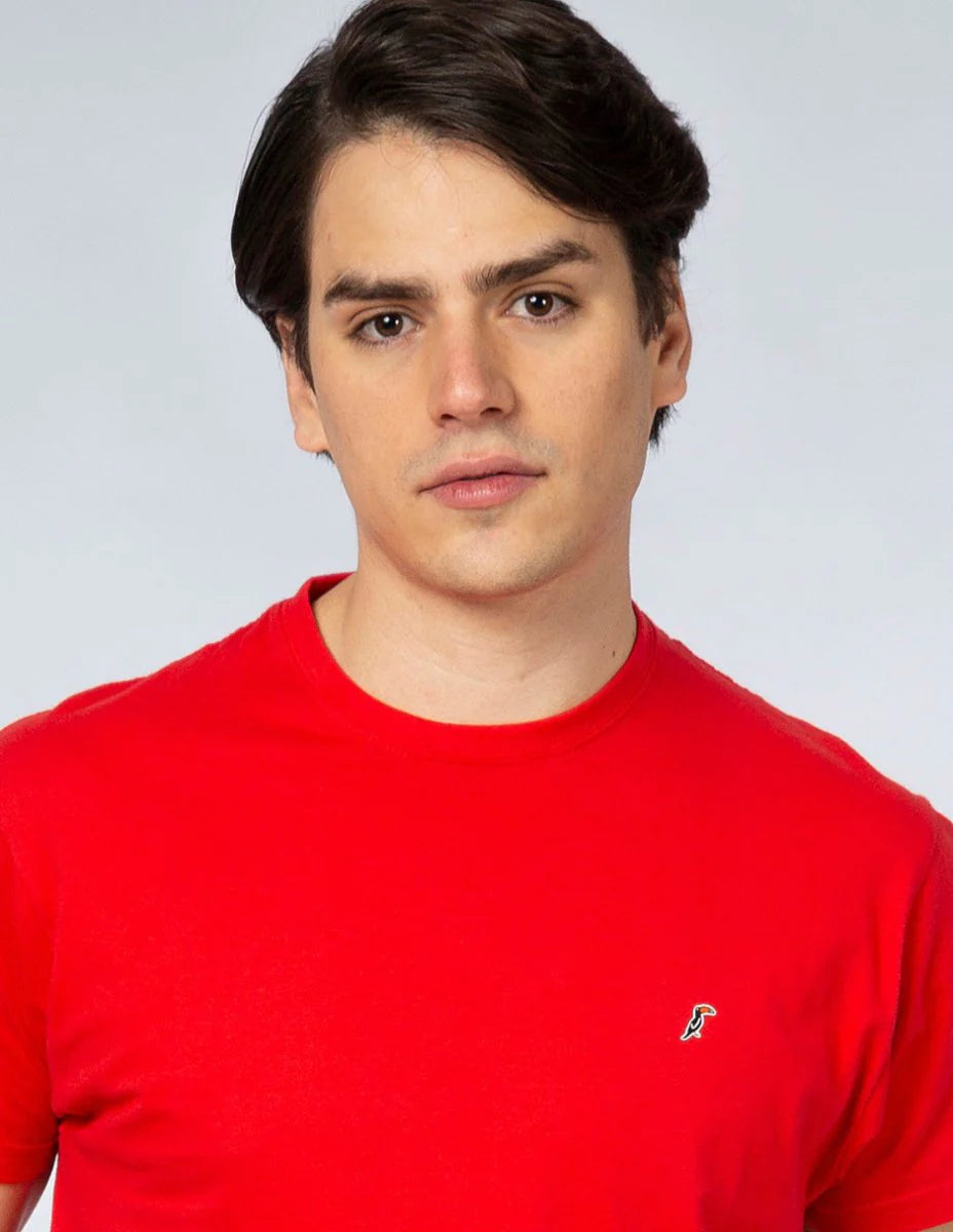T-Shirt Tucane basica rojo