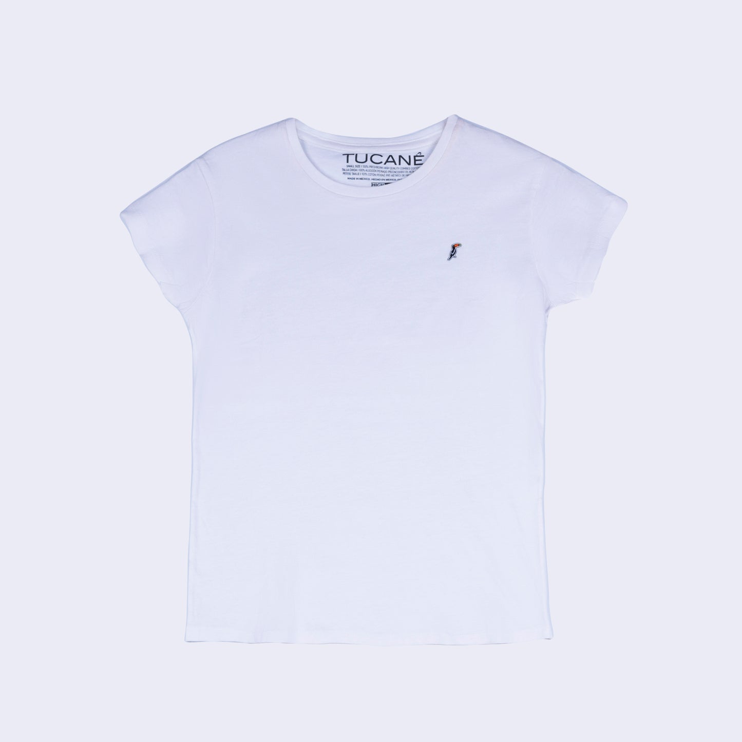 Playera Tucane basica blanca