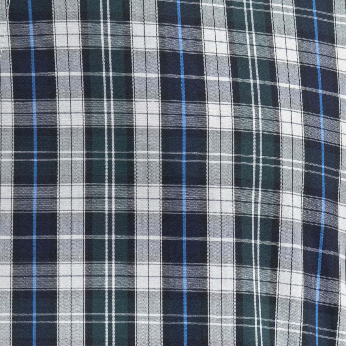 Camisa Dioro manga larga cuadros verde