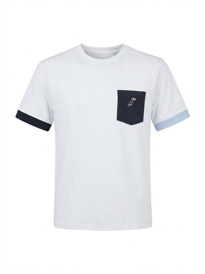 T-Shirt Tucane Pocket Blanco