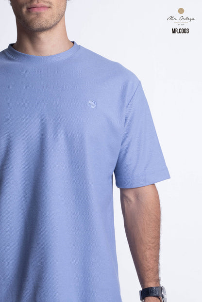 T-shirt Mr Ortega Clásica Cielo