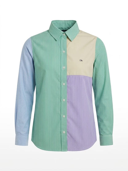 Camisa Tucane bloques verde