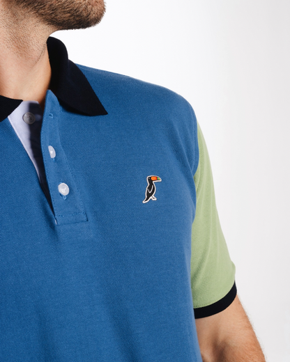 Polo Tucane Sleeves Acero