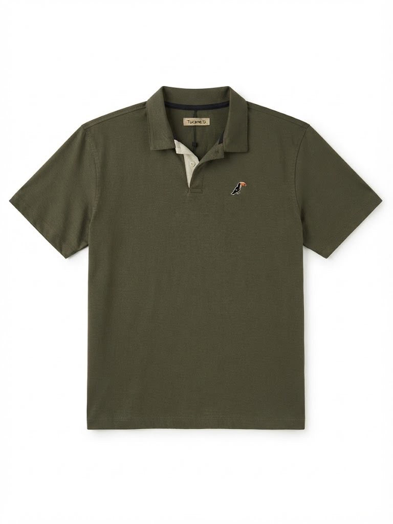 Polo Tucane Boxy Verde