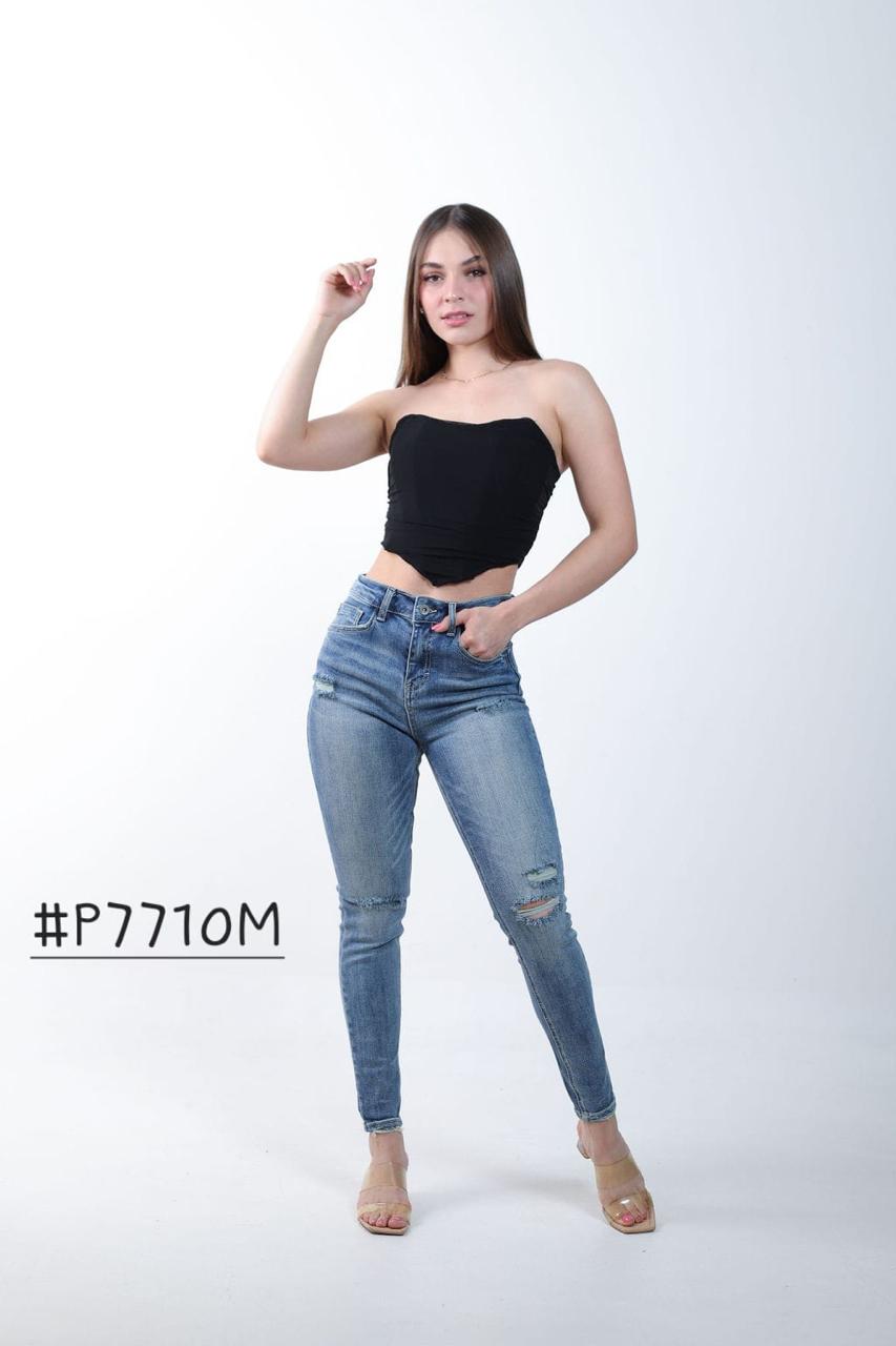 Jeans Rectos Skinny Claro  Special A