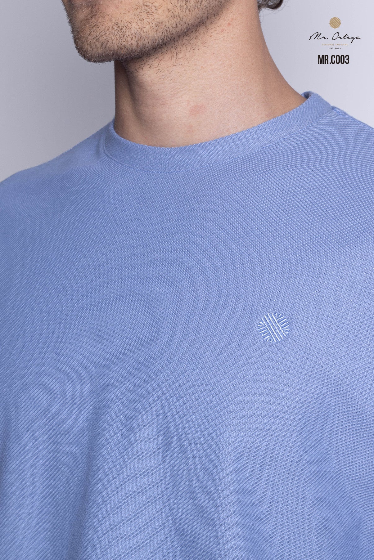 T-shirt Mr Ortega Clásica Cielo