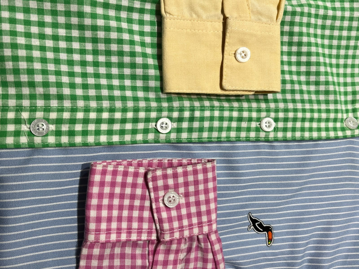 Camisa Tucane bloques azul