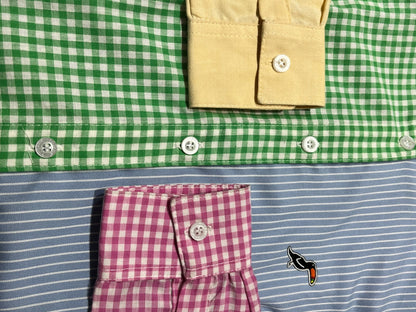 Camisa Tucane bloques azul