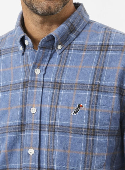 Camisa Tucane Squares azul