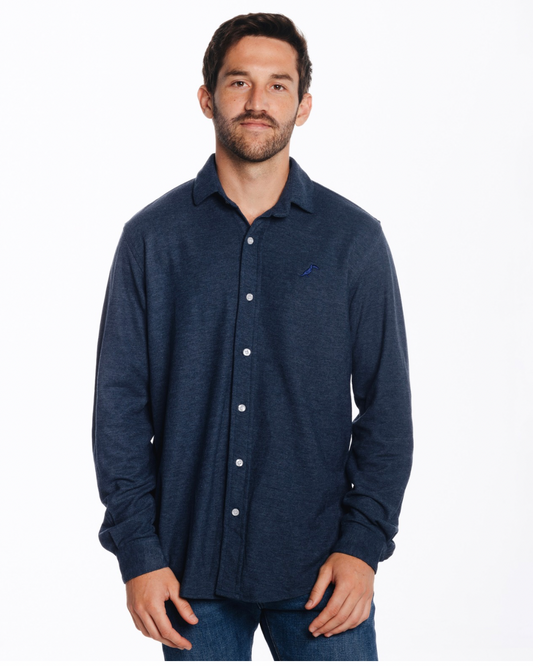 Camisa Tucane Pique Marino