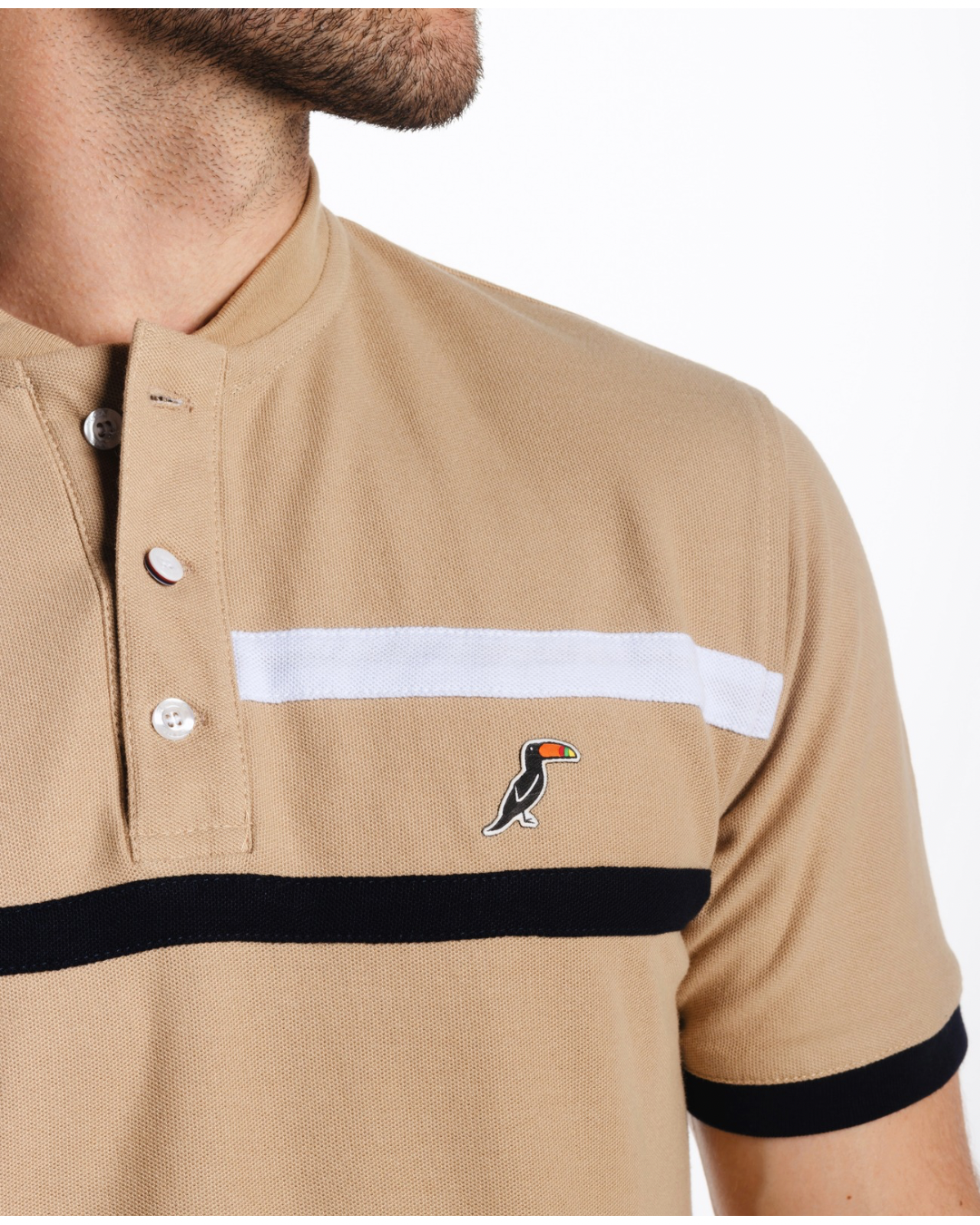 Polo Tucane Mao Ocre