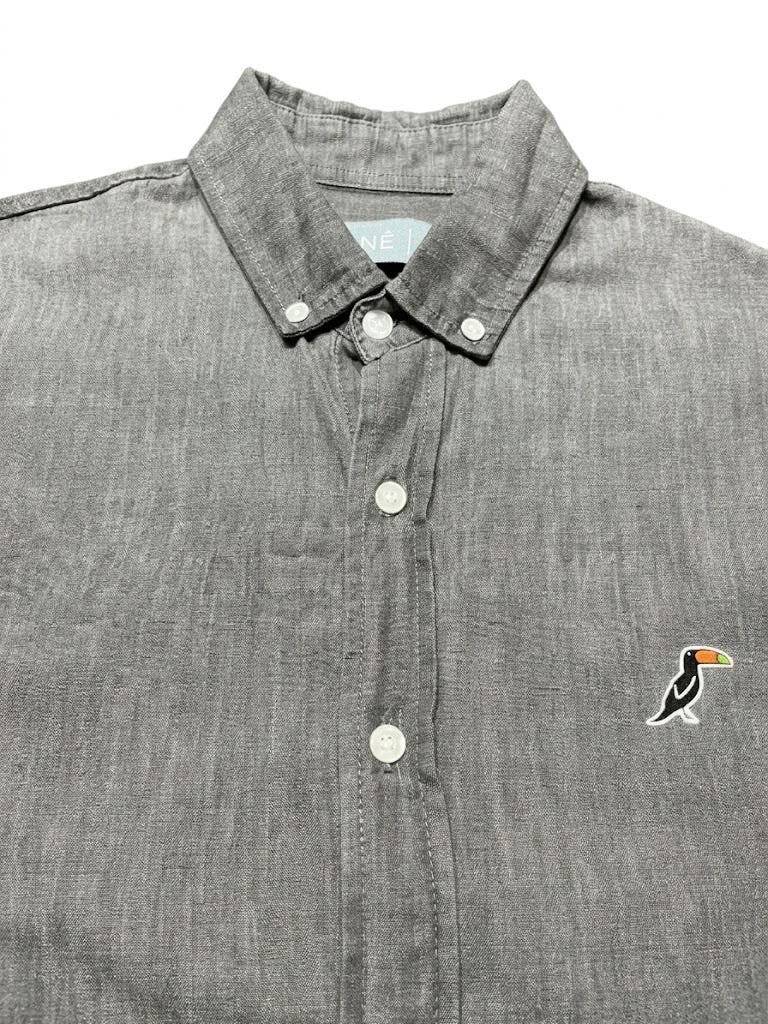 Camisa Tucane mezclilla gris
