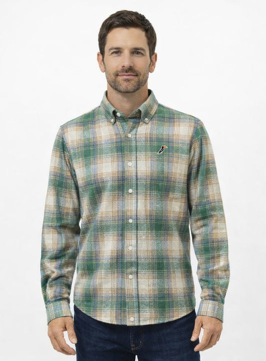 Camisa Tucane Squares Cafe