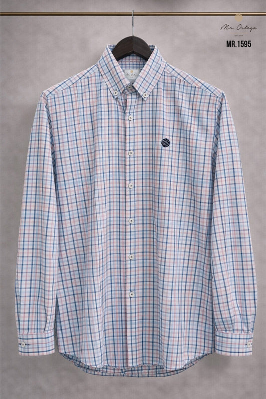 Camisa Mr Ortega 1595 Azul