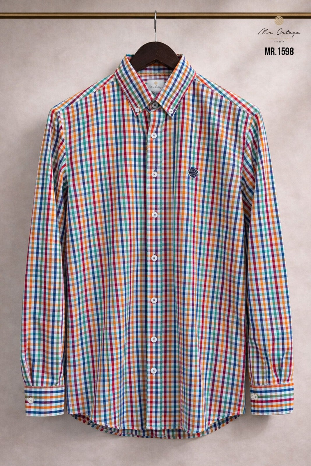 Camisa Mr Ortega 1598 Rojo