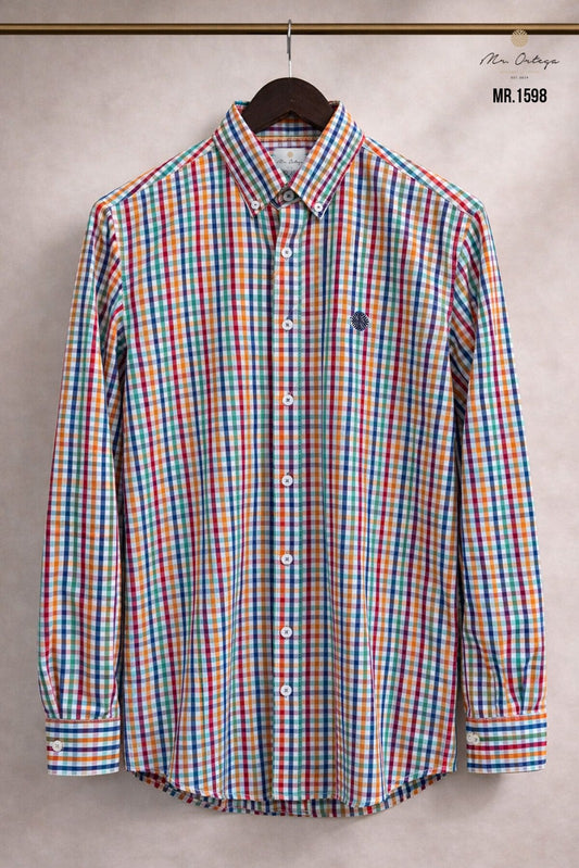 Camisa Mr Ortega 1598 Rojo