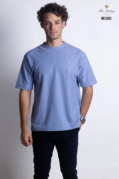 T-shirt Mr Ortega Clásica Cielo