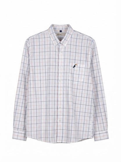 Camisa Tucane cuadrada blanca