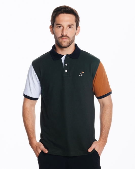 Polo Tucane Sleeves Verde