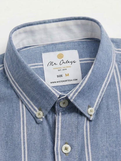 Camisa Mr Ortega 1528 Azul