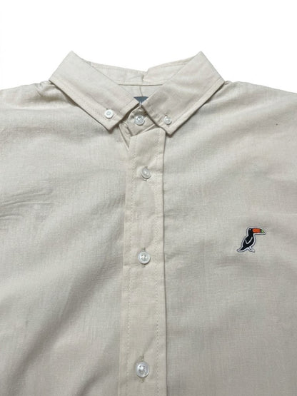 Camisa Tucane lisa beige