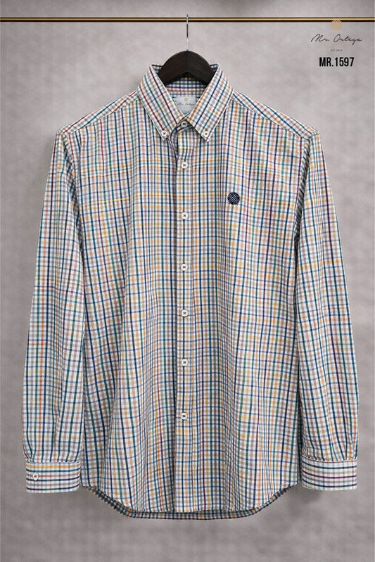 Camisa Mr Ortega 1597 verde