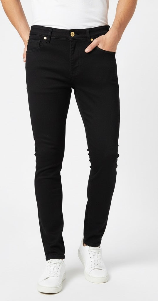 Jeans Slim Fit Negro