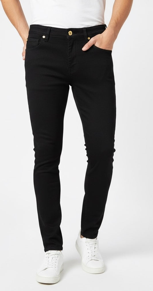 Jeans Slim Fit Negro