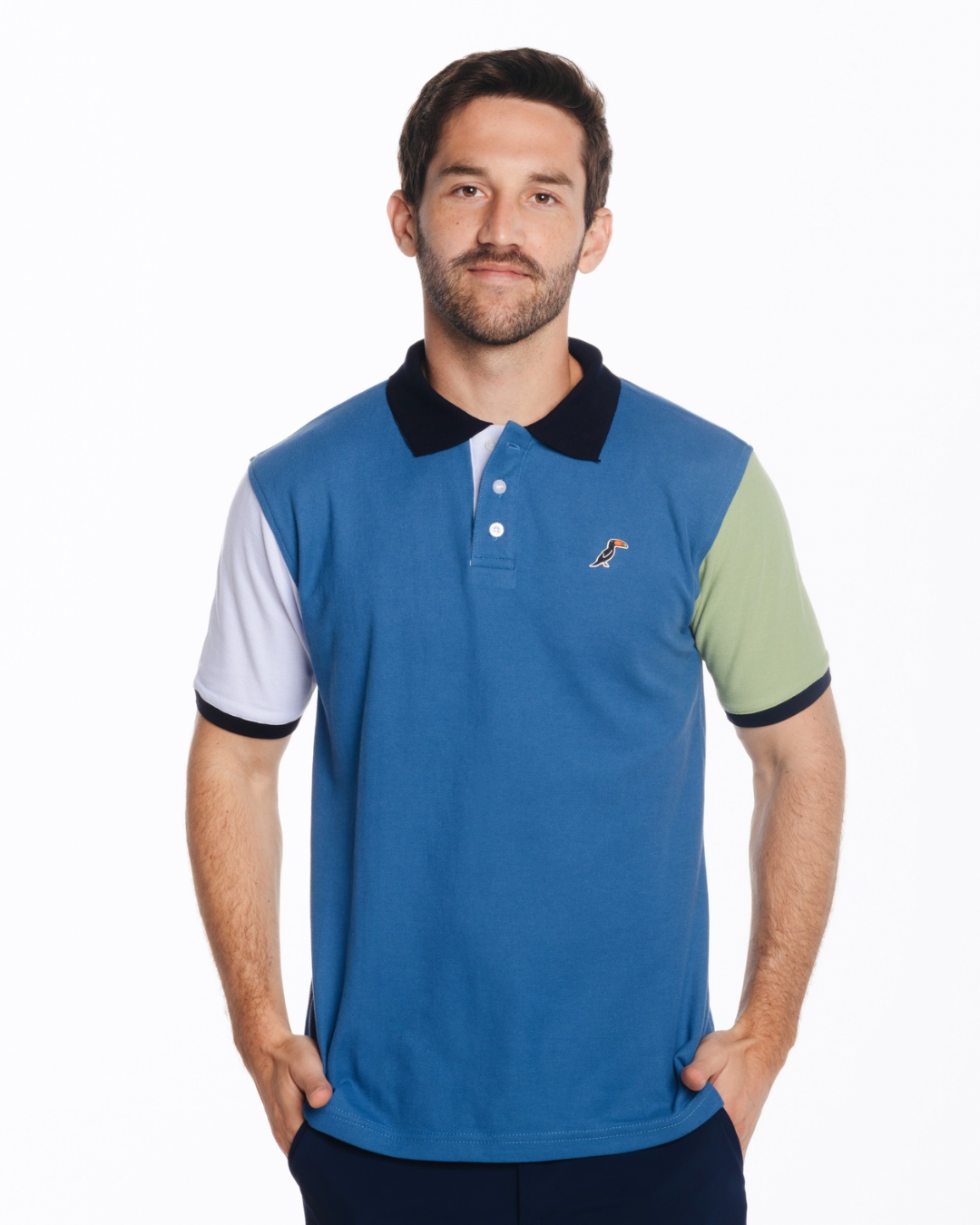 Polo Tucane Sleeves Acero